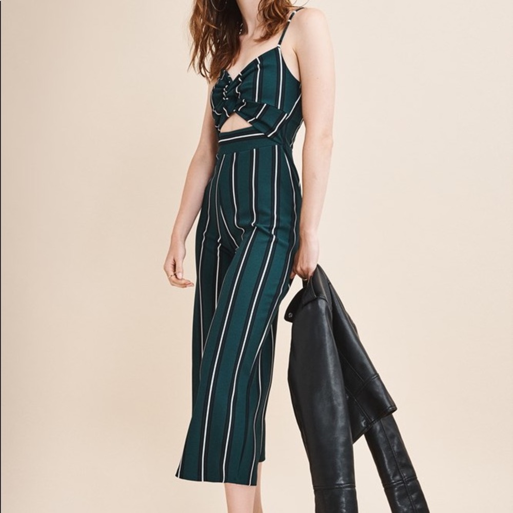 Dynamite Stripe Jumpsuit